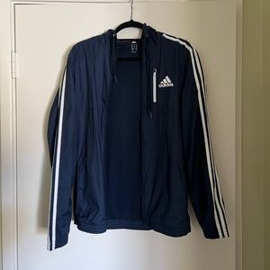 Adidas Windbreaker with Hood